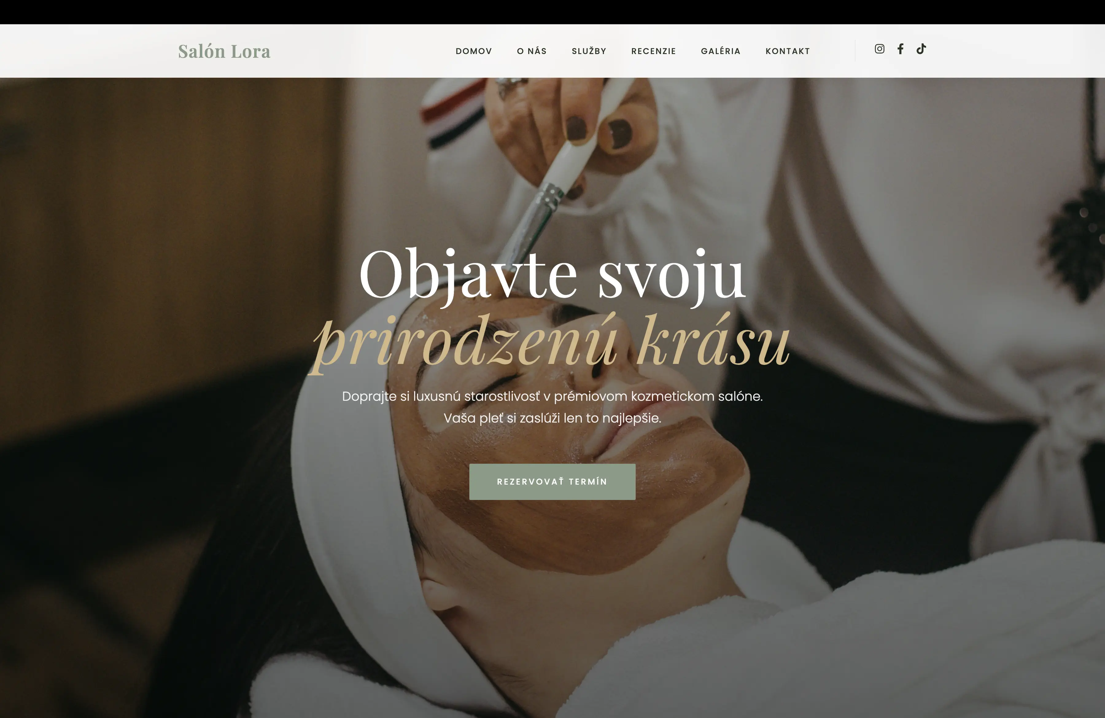 Náhľad webu