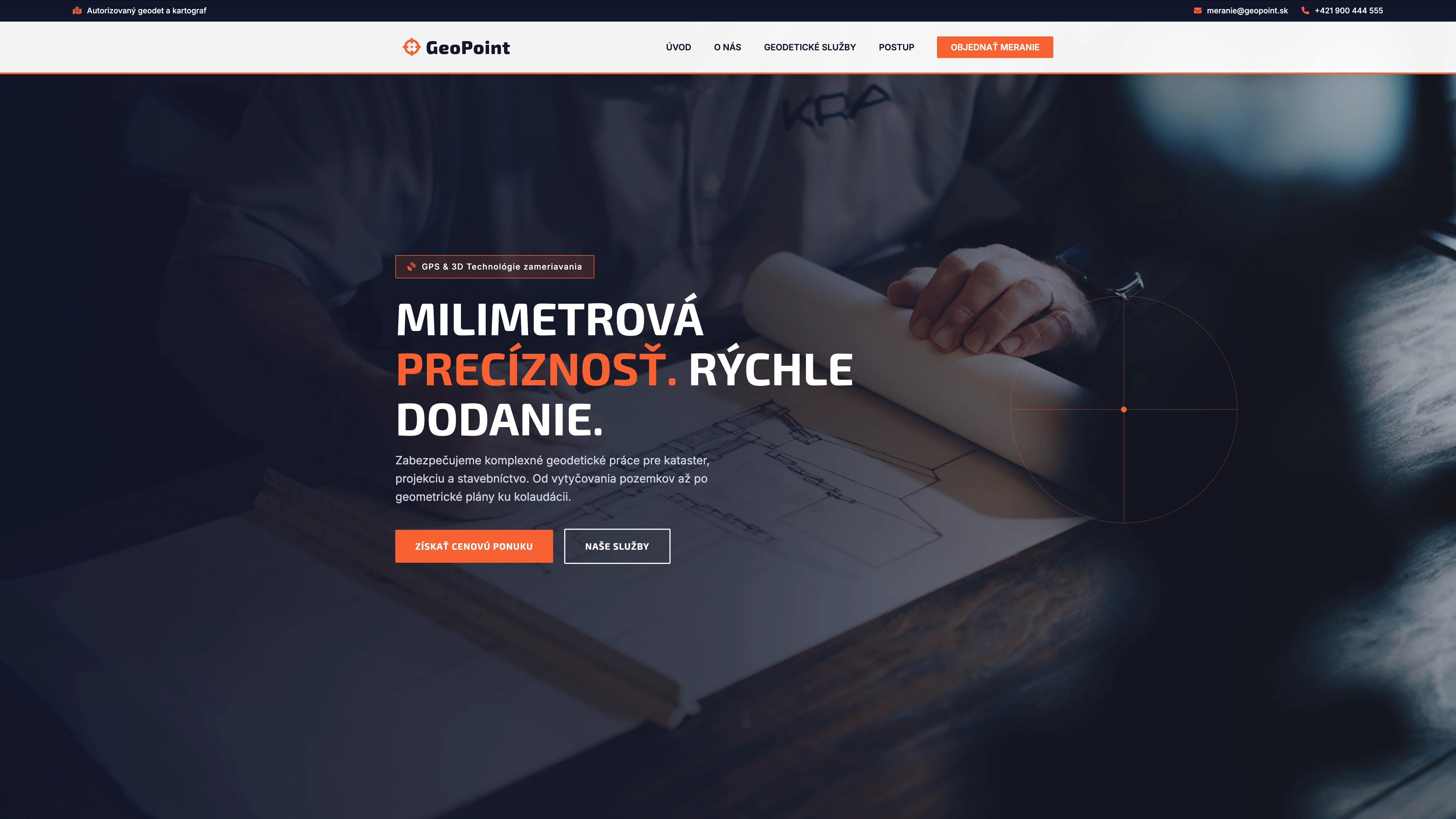 Náhľad webu