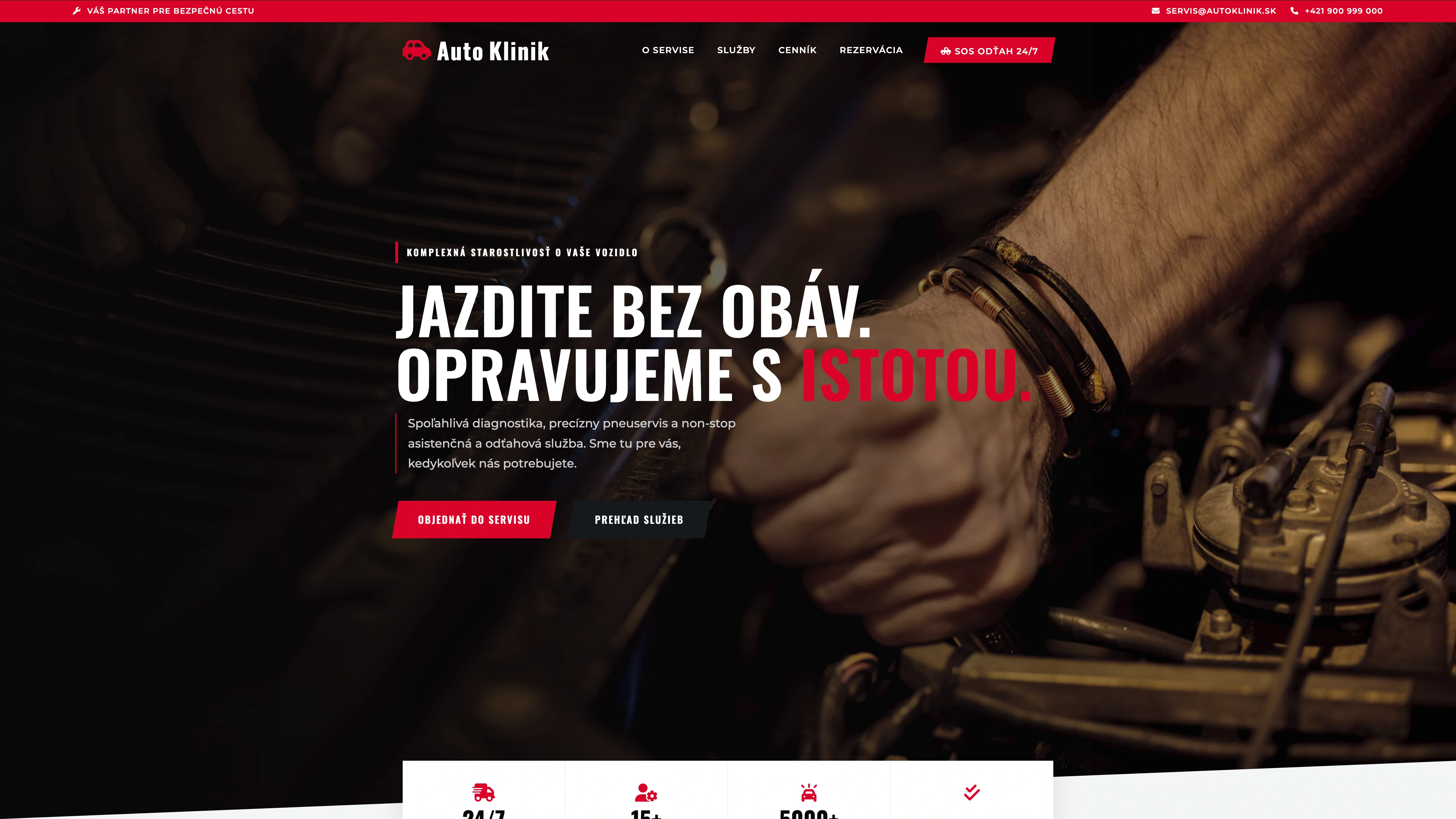 Náhľad webu