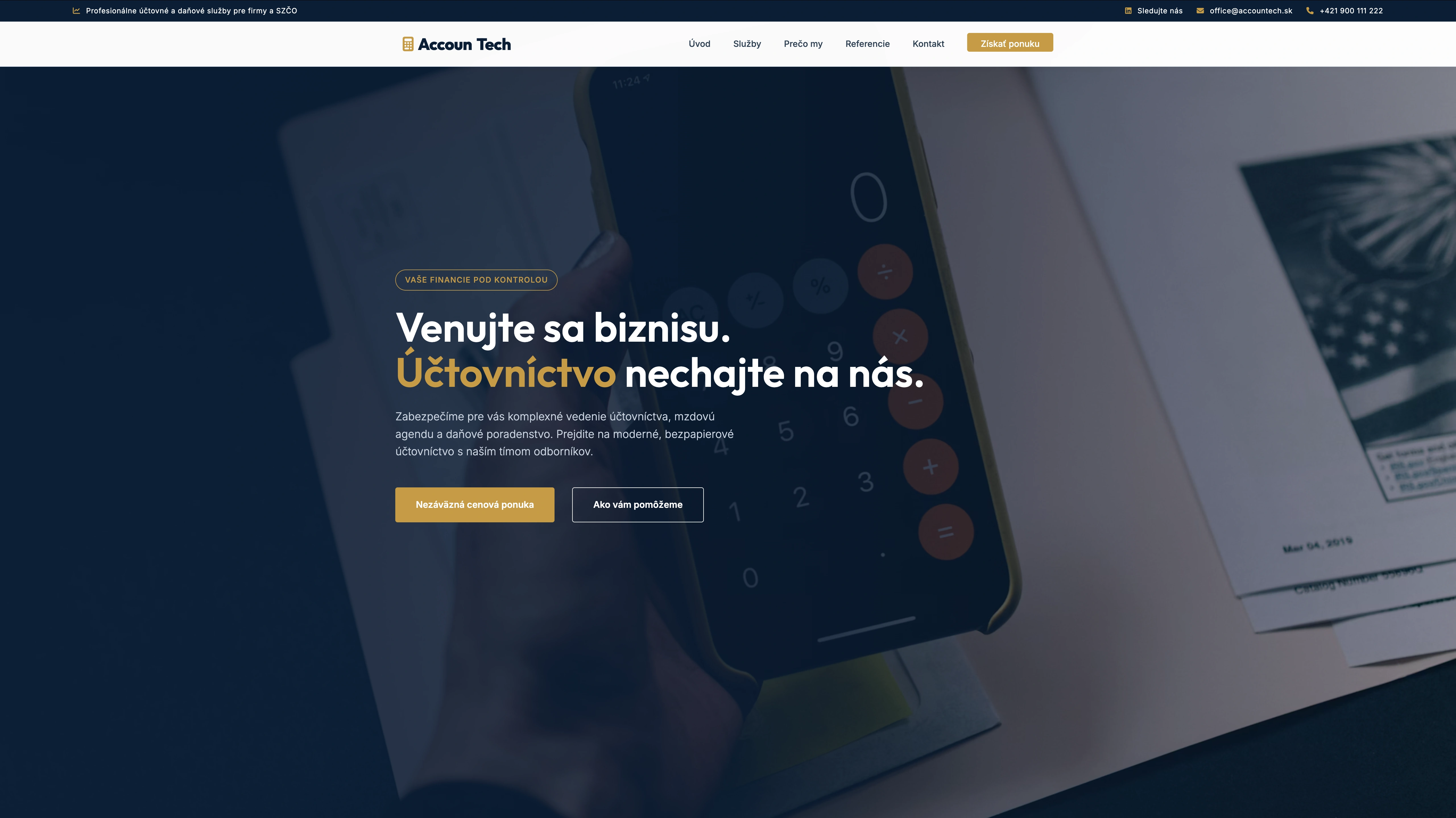 Náhľad webu