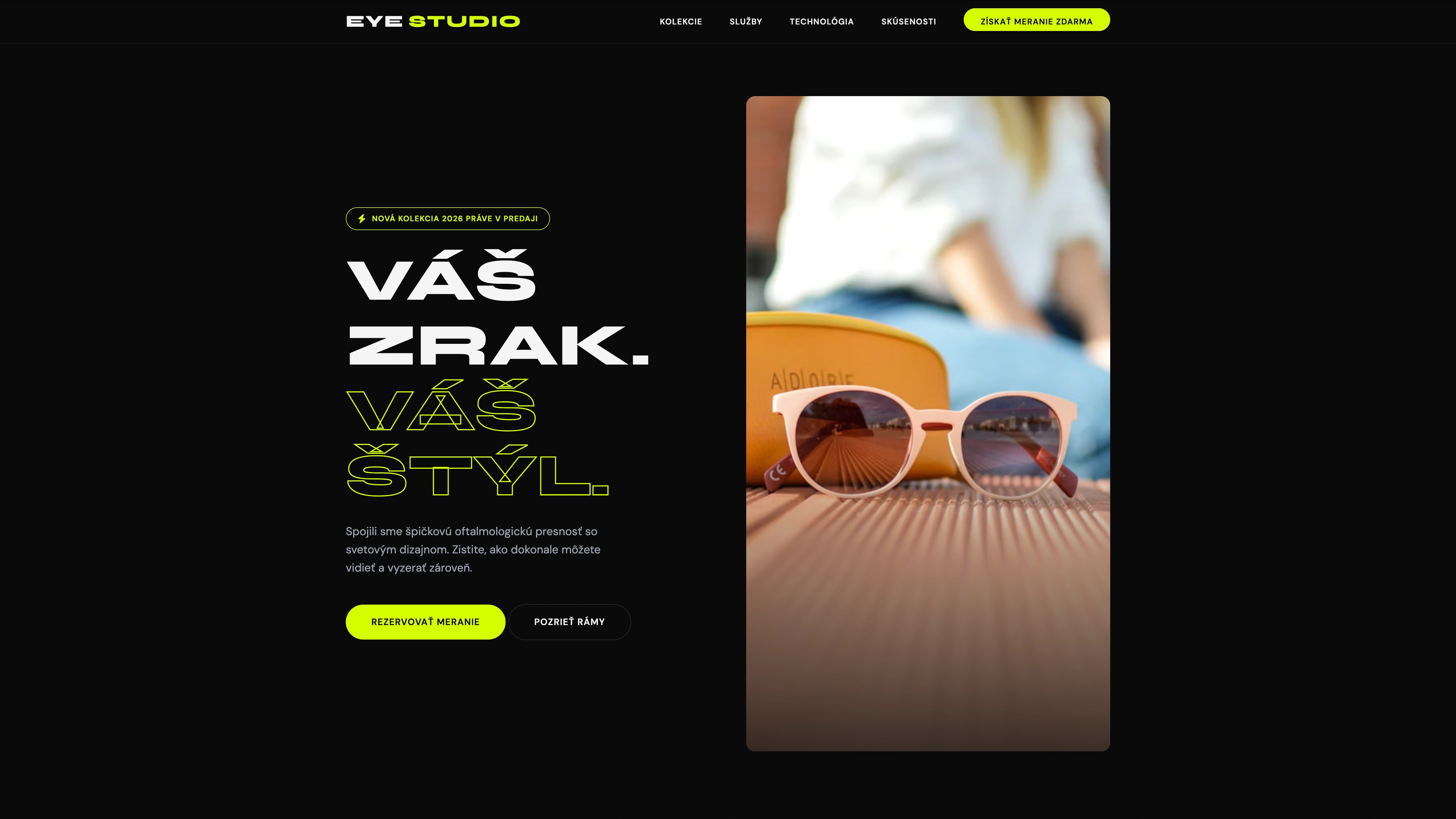 Náhľad webu