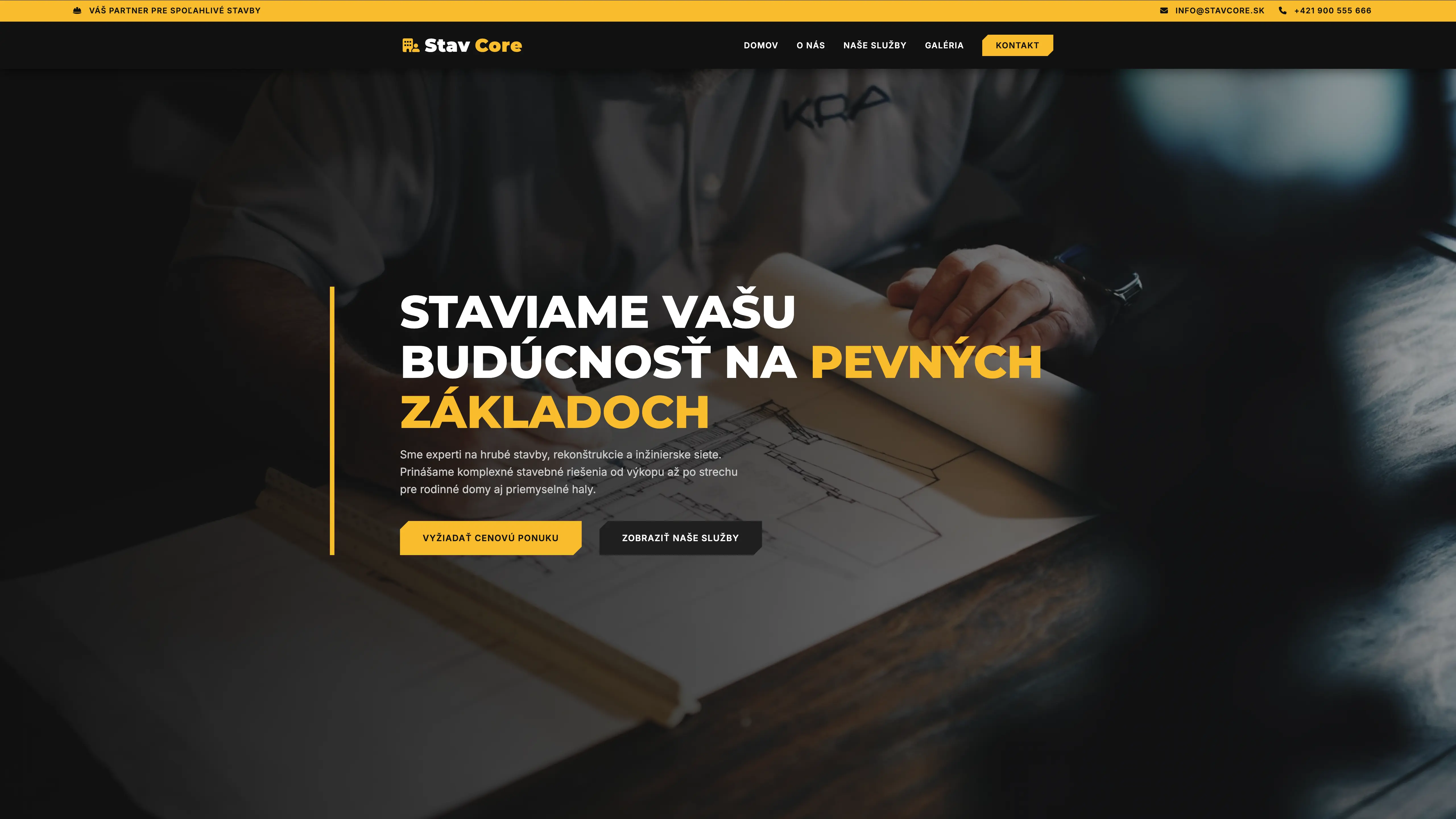 Náhľad webu